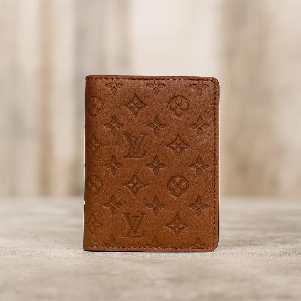 Branded LV Brown leather wallet