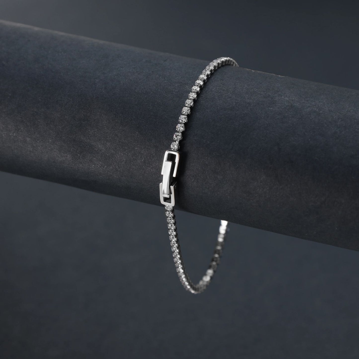 Elegant Snake-Head Crystal Bracelet for Women