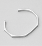 Silver Stainless Steel Bracelet Cuff Bangle Kara for Men