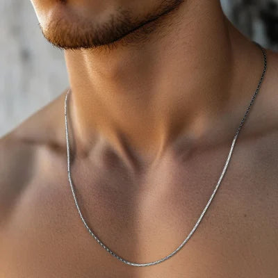 Slim Silver Chain – Sleek, Minimal & Everyday Ready