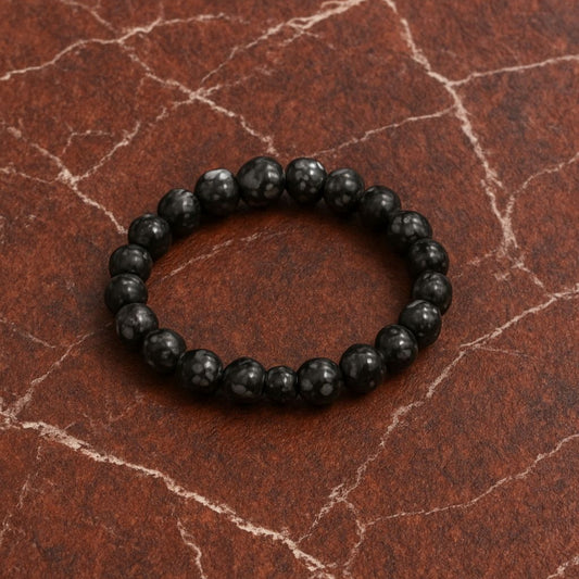 Men’s Stone Bead Bracelet – Natural Energy, Rugged Style