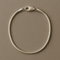 Silver Snake Bracelet – Minimalist Polished Design