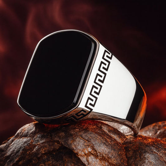 Elegant Italian Stainless Steel Ring – Timeless Design for Everyday Sophistication