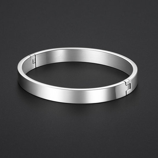 Silver Kara for Men Stainless Steel