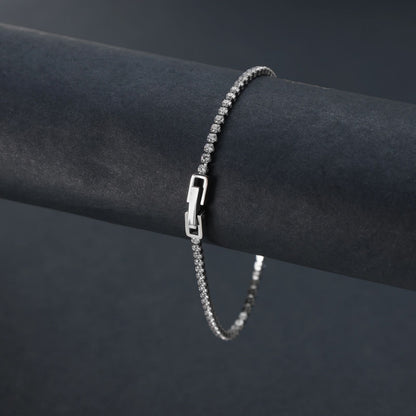 Elegant Snake-Head Crystal Bracelet for Women