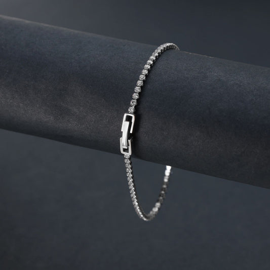 Elegant Snake-Head Crystal Bracelet for Women