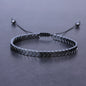 Hematite Adjustable Black Bracelet